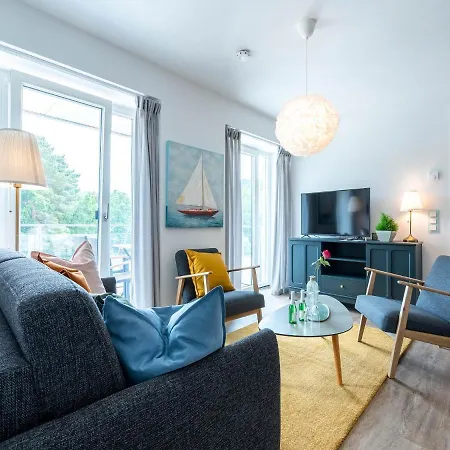 شقة Duenenresidenz Prora - Mit 2 Schlafzimmern Und Balkon B3-3-3 *